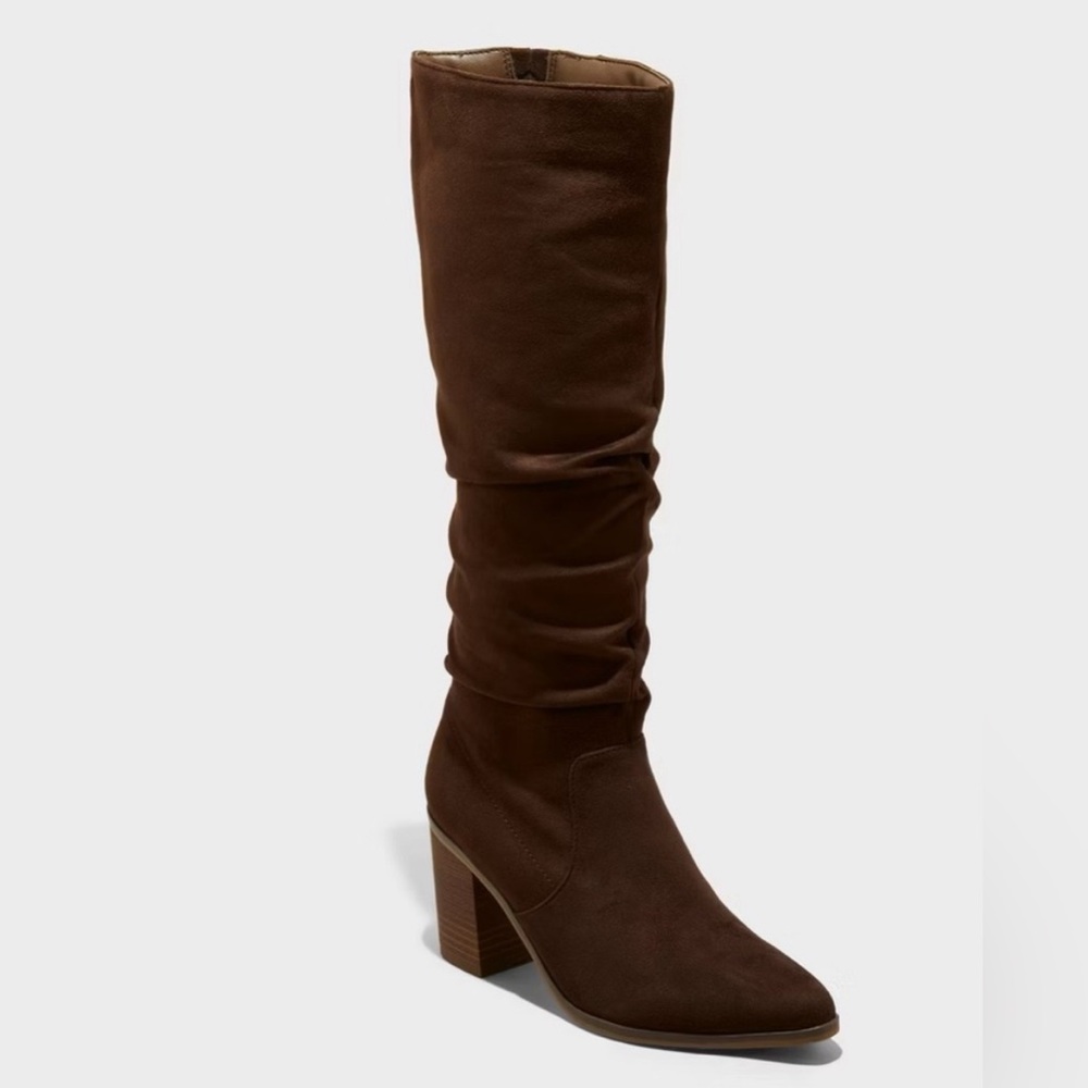 Universal Thread Women’s Junie Tall Boots Brown 9.5 NEW WITH TAG BUT NO BOX